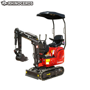 XN660 mikro mini bagr pracující v úzkém přístupovém prostoru