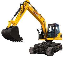 X120 Wheel Crawler Excavator（2）